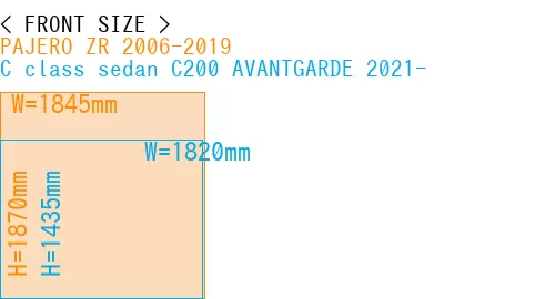 #PAJERO ZR 2006-2019 + C class sedan C200 AVANTGARDE 2021-